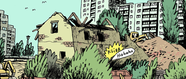 Seite aus dem Comic "Kinderland" von Mawil © Mawil / Reprodukt