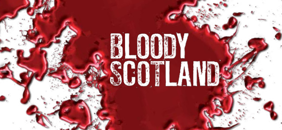 Logo des Krimi-Festivals "Bloody Scotland" in Stirling